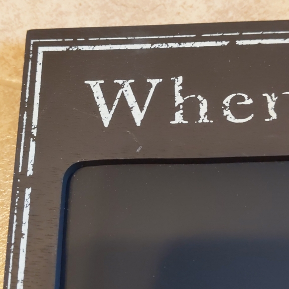 Decorative chalkboard plaque sign - Picture 6 of 6